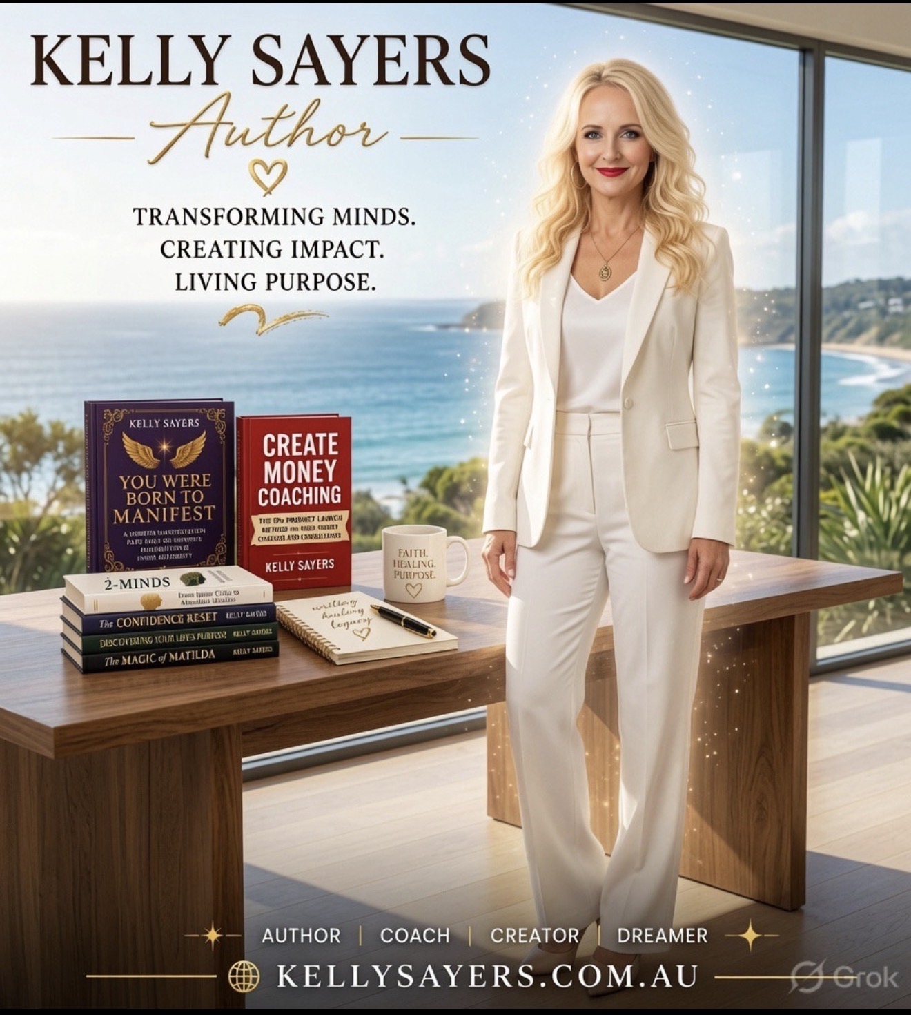 Kelly Sayers, author and founder of Mango Publishing